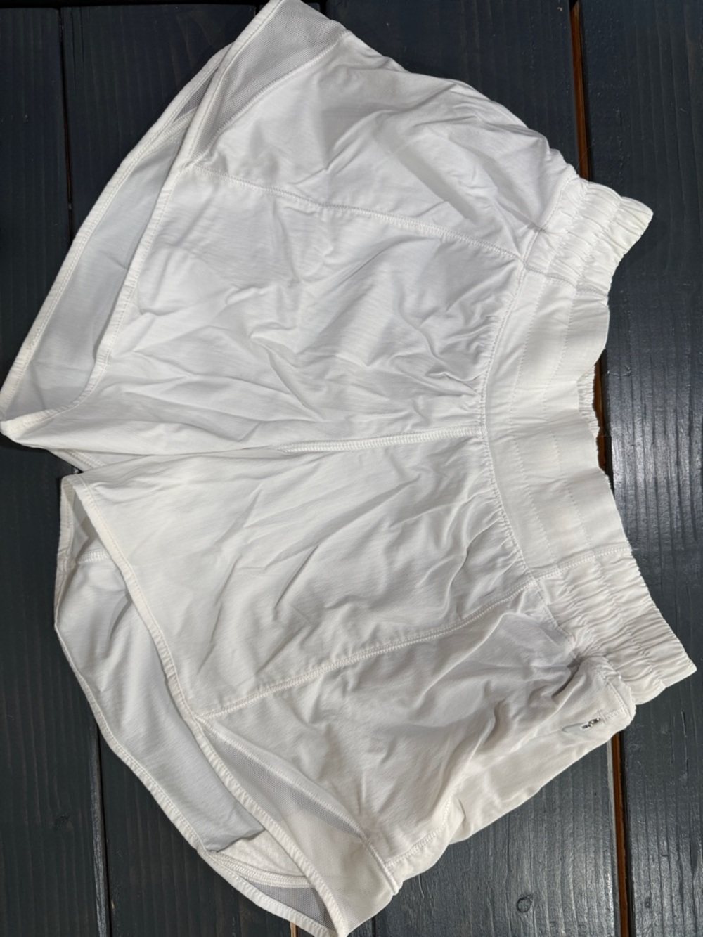 lululemon athletica White Athletic Shorts